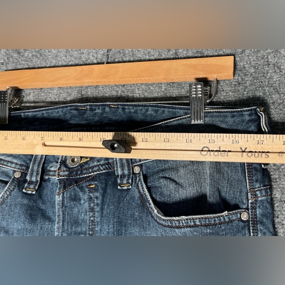 Diesel Men’s 33x32 Jeans Safado Regular Slim Straight Distressed Denim Blue - Picture 3 of 11